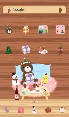Emulate Android APK Dalgomi(christmas)dodol Theme