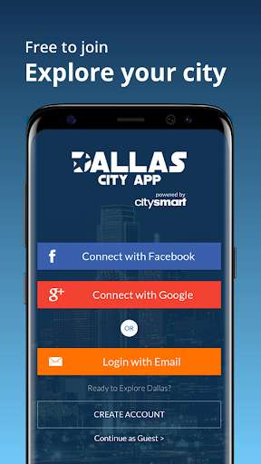 Emulate Android APK Dallas City App Emulate Android APK Dallas City App