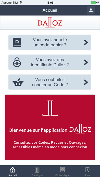 Emulate iPhone app Dalloz using MyAndroid Emulate iPhone app Dalloz using MyAndroid