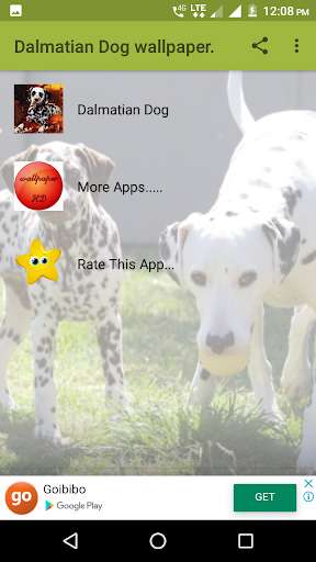 Emulate Android APK Dalmatian Dog HD Image Emulate Android APK Dalmatian Dog HD Image