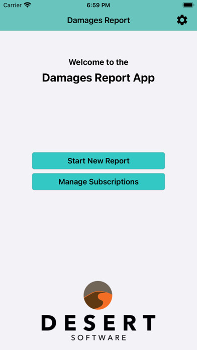 Emulate iPhone app DAMAGES/EXPECTED CLAIM REPORT using MyAndroid
