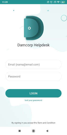 Run android online APK DAMCorp Helpdesk from MyAndroid or emulate DAMCorp Helpdesk using MyAndroid
