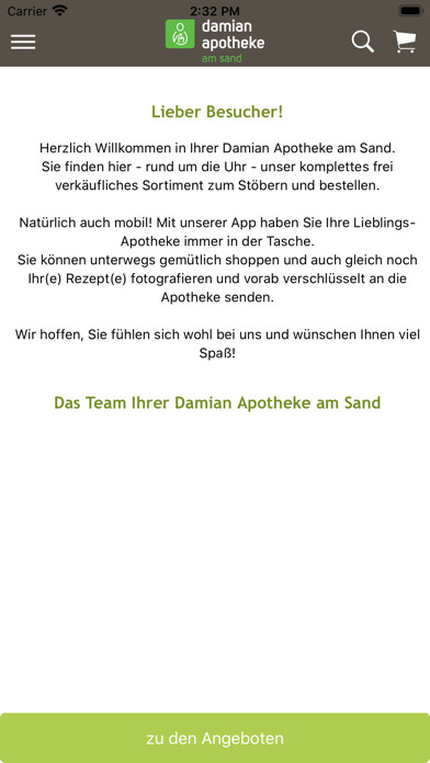 Emulate iPhone app Damian Apotheke am Sand using MyAndroid Emulate iPhone app Damian Apotheke am Sand using MyAndroid