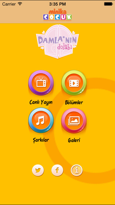 Emulate iPhone app Damla’nın Dolabı using MyAndroid Emulate iPhone app Damla’nın Dolabı using MyAndroid