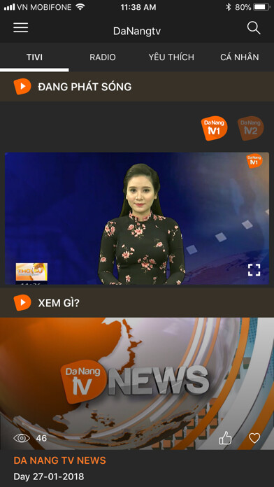 Emulate iPhone app DaNangTV using MyAndroid Emulate iPhone app DaNangTV using MyAndroid