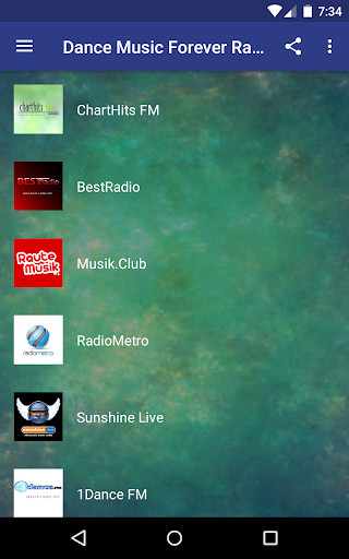 Run android online APK Dance Music Radio - Top Rhythm, Vibe And Beats! from MyAndroid or emulate Dance Music Radio - Top Rhythm, Vibe And Beats! using MyAndroid