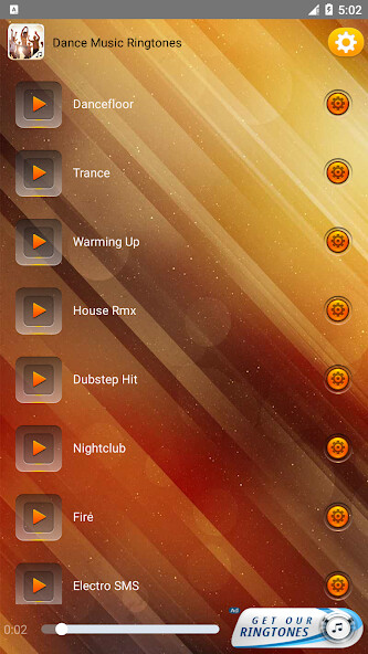 Run android online APK Dance Music Ringtones from MyAndroid or emulate Dance Music Ringtones using MyAndroid