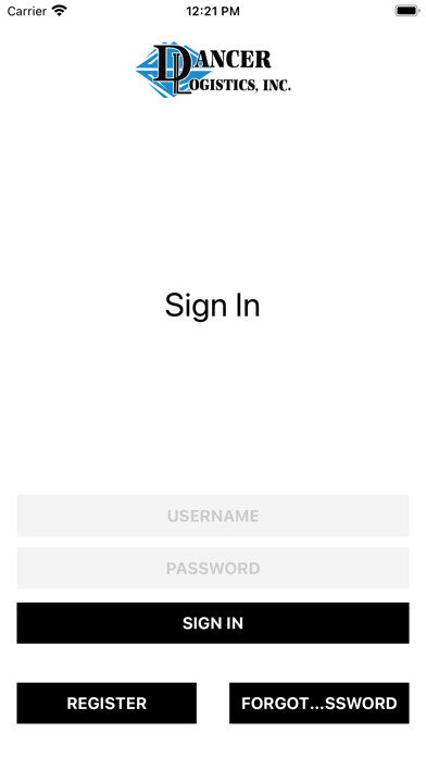 Emulate iPhone app Dancer Logistics using MyAndroid