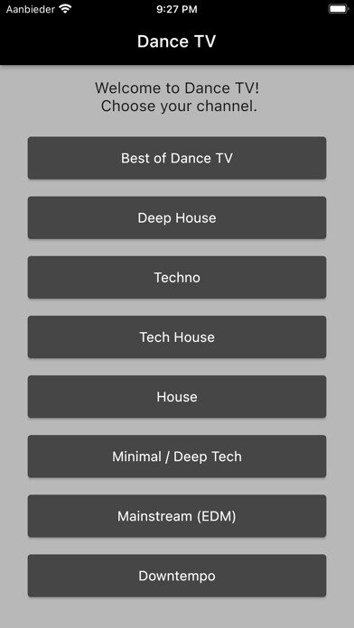 Emulate iPhone app DanceTelevision using MyAndroid Emulate iPhone app DanceTelevision using MyAndroid