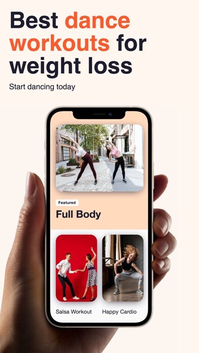 Emulate iPhone app Dance Workouts for Weight Loss using MyAndroid