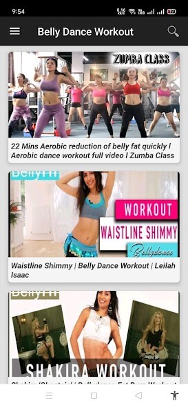 Run android online APK Dance Workout Videos : Reduce Belly Fat For Women from MyAndroid or emulate Dance Workout Videos : Reduce Belly Fat For Women using MyAndroid