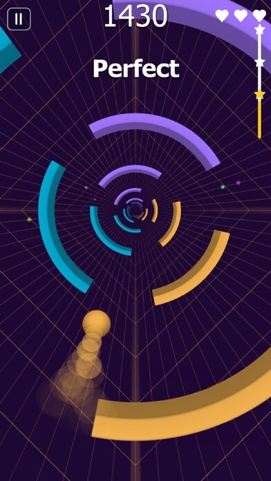 Emulate iPhone app Dancing Color using MyAndroid