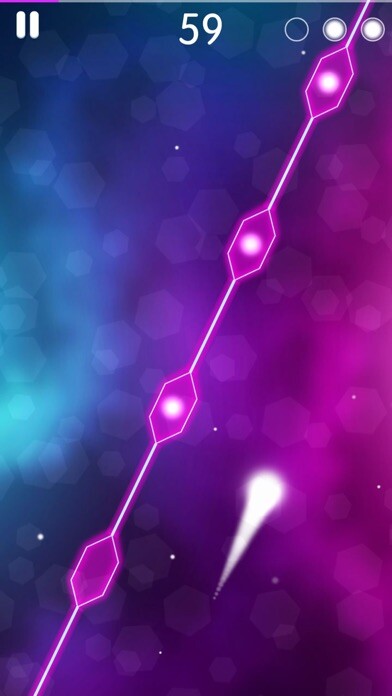 Emulate iPhone app Dancing Dot: Beat Tiles using MyAndroid