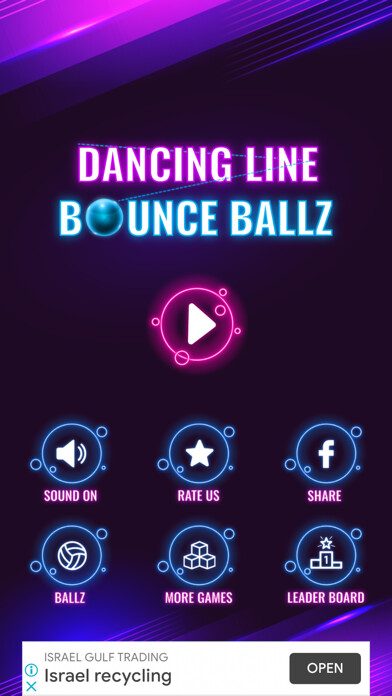 Emulate iPhone app Dancing Line Bounce Ballz using MyAndroid Emulate iPhone app Dancing Line Bounce Ballz using MyAndroid
