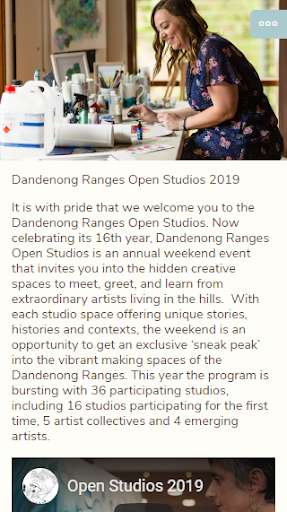Run android online APK Dandenong Ranges Open Studios from MyAndroid or emulate Dandenong Ranges Open Studios using MyAndroid