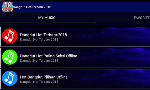 Run android online APK Dangdut Hot Terbaru 2018 from MyAndroid or emulate Dangdut Hot Terbaru 2018 using MyAndroid