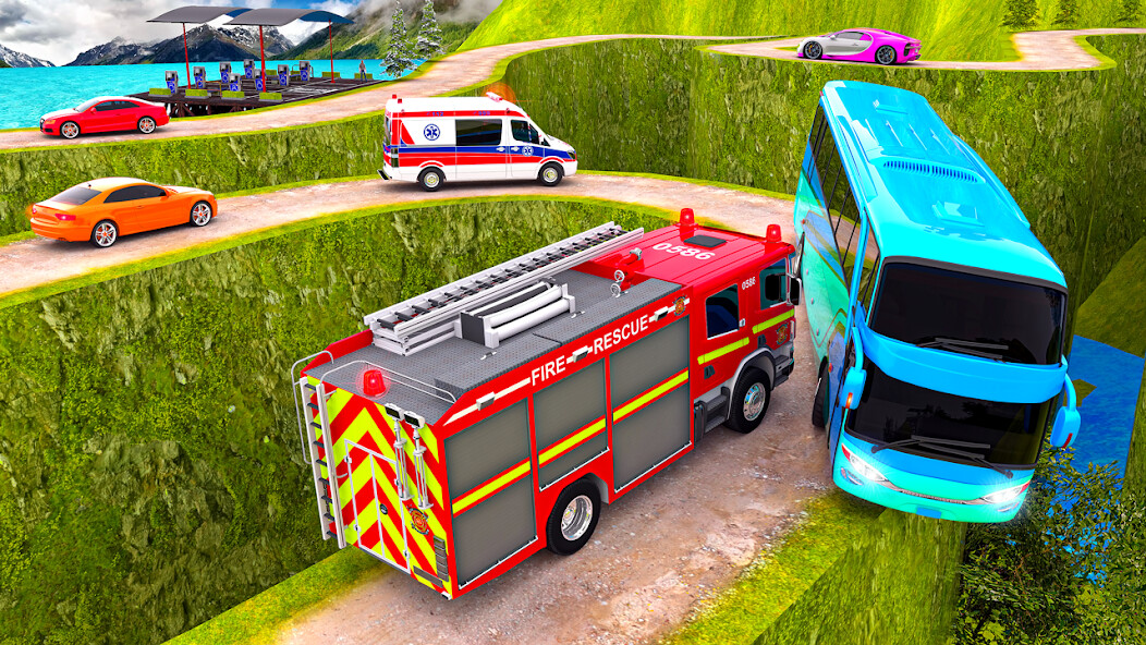 Run android online APK Dangerous Bus Driving Bus Game from MyAndroid or emulate Dangerous Bus Driving Bus Game using MyAndroid
