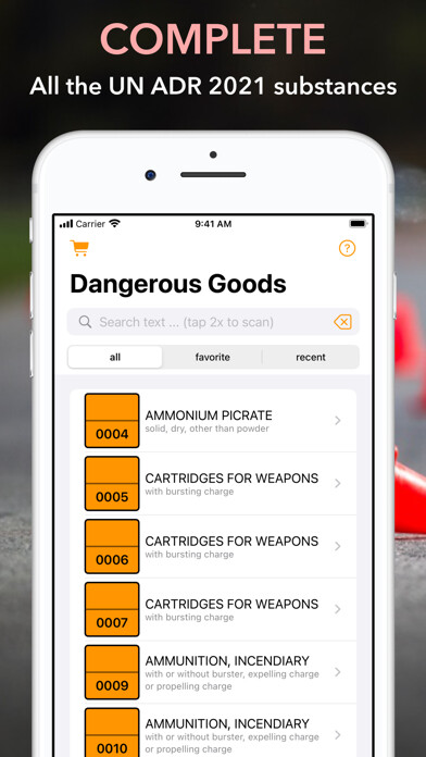 Emulate iPhone app Dangerous Goods ADR 2021 using MyAndroid Emulate iPhone app Dangerous Goods ADR 2021 using MyAndroid