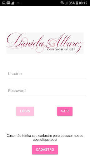 Run android online APK Daniela Albaroz - Cerimonial RSVP from MyAndroid or emulate Daniela Albaroz - Cerimonial RSVP using MyAndroid