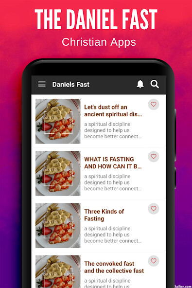 Run android online APK Daniels Fast - Biblical from MyAndroid or emulate Daniels Fast - Biblical using MyAndroid