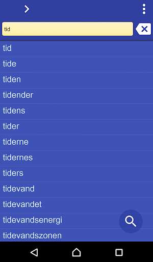 Run android online APK Danish Latin dictionary from MyAndroid or emulate Danish Latin dictionary using MyAndroid