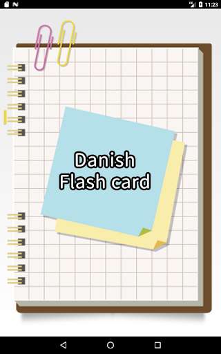 Run android online APK Danish simple flash card from MyAndroid or emulate Danish simple flash card using MyAndroid