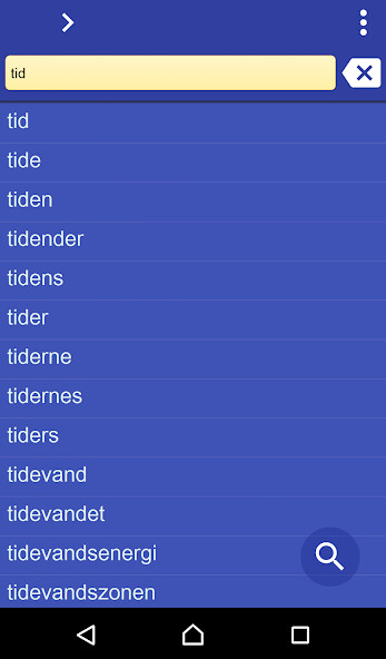 Run android online APK Danish Turkish dictionary from MyAndroid or emulate Danish Turkish dictionary using MyAndroid