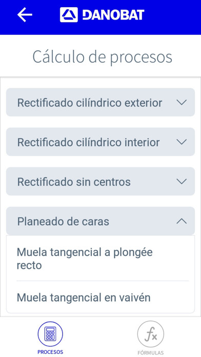 Emulate iPhone app Danobat Grinding Calculator using MyAndroid Emulate iPhone app Danobat Grinding Calculator using MyAndroid