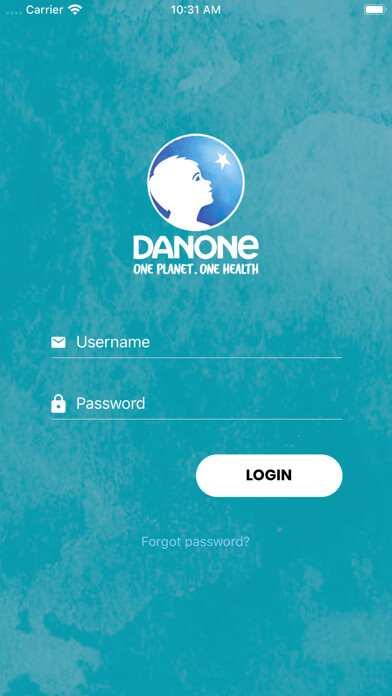 Emulate iPhone app Danone Milk Data Analyser using MyAndroid