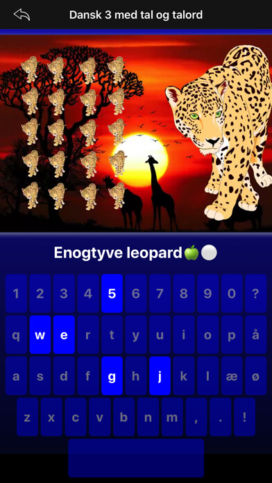 Emulate iPhone app Dansk 3 med tal og talord using MyAndroid Emulate iPhone app Dansk 3 med tal og talord using MyAndroid