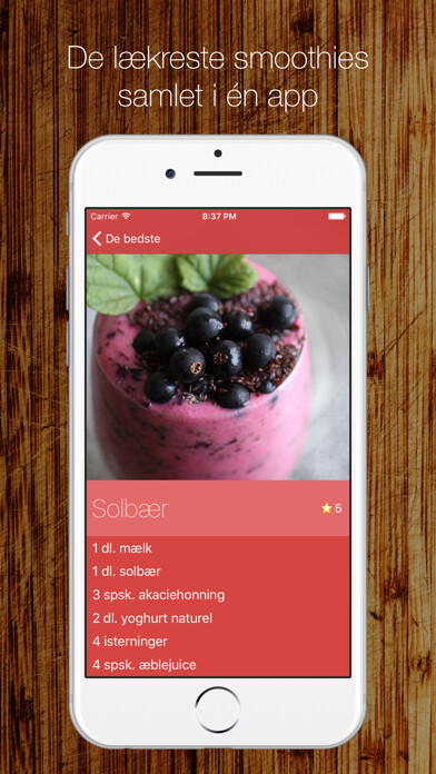 Emulate iPhone app Danske Smoothie Opskrifter using MyAndroid Emulate iPhone app Danske Smoothie Opskrifter using MyAndroid