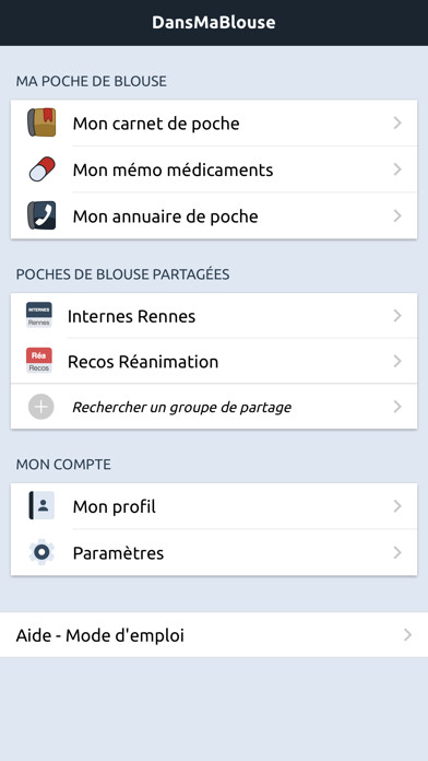 Emulate iPhone app DansMaBlouse using MyAndroid
