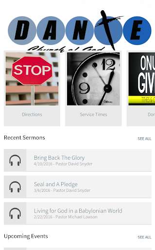 Run android online APK Dante Church of God from MyAndroid or emulate Dante Church of God using MyAndroid