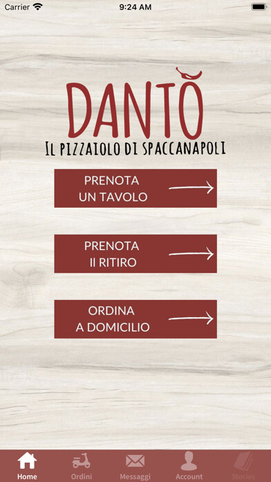 Emulate iPhone app Dantò using MyAndroid