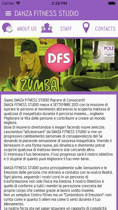 Emulate iPhone app Danza Fitness Studio using MyAndroid Emulate iPhone app Danza Fitness Studio using MyAndroid