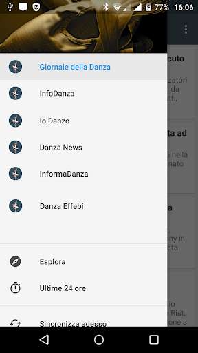 Run android online APK Danza Notizie from MyAndroid or emulate Danza Notizie using MyAndroid