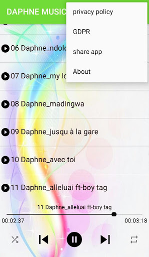 Run android online APK Daphne music Sans Internet from MyAndroid or emulate Daphne music Sans Internet using MyAndroid
