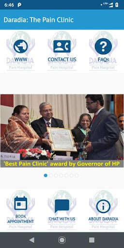 Run android online APK Daradia Pain Management from MyAndroid or emulate Daradia Pain Management using MyAndroid