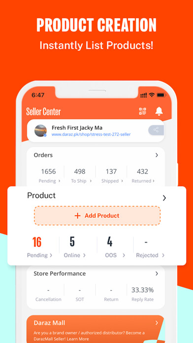 Emulate iPhone app Daraz Seller Center using MyAndroid Emulate iPhone app Daraz Seller Center using MyAndroid