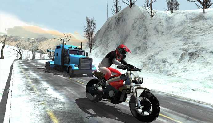 Emulate Android APK Daredevil Frozen Highway Biker