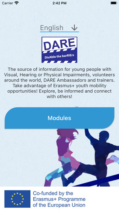 Emulate iPhone app DARE - DisAble the barRiErs using MyAndroid