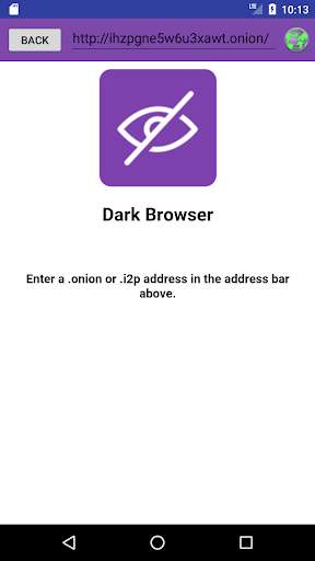 Emulate Android APK Dark Browser - TOR and I2P Browser