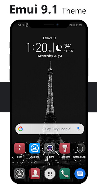 Run android online APK Dark Emui 9.1 Theme from MyAndroid or emulate Dark Emui 9.1 Theme using MyAndroid