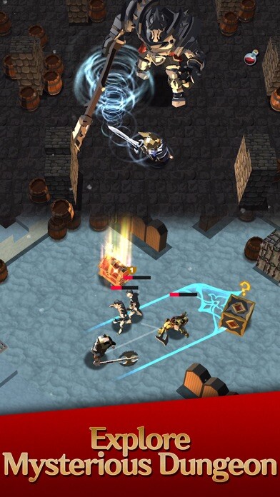Emulate iPhone app Darkest Rogue 3D : Slingshot using MyAndroid