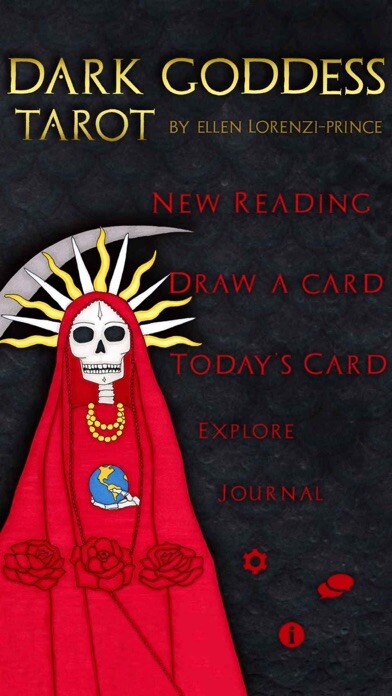 Emulate iPhone app Dark Goddess Tarot using MyAndroid Emulate iPhone app Dark Goddess Tarot using MyAndroid