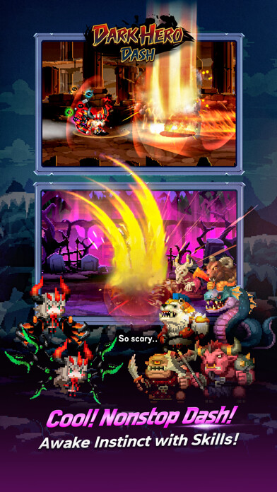 Emulate iPhone app Dark Hero Dash : Idle RPG using MyAndroid Emulate iPhone app Dark Hero Dash : Idle RPG using MyAndroid