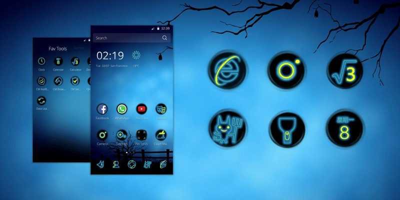 Emulate Android APK Dark invasion Theme
