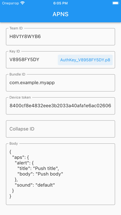 Emulate iPhone app DarknessPush using MyAndroid Emulate iPhone app DarknessPush using MyAndroid