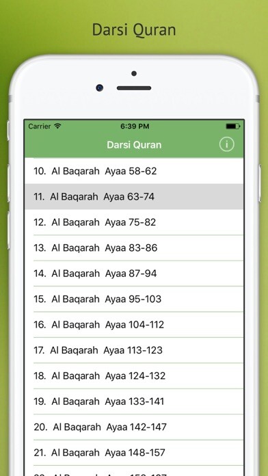 Emulate iPhone app Darsi Quran using MyAndroid Emulate iPhone app Darsi Quran using MyAndroid