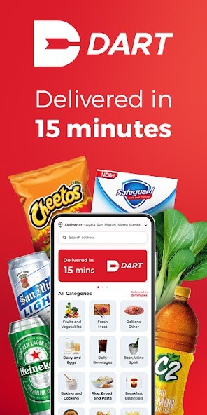 Run android online APK DART: 15 min Grocery Delivery from MyAndroid or emulate DART: 15 min Grocery Delivery using MyAndroid